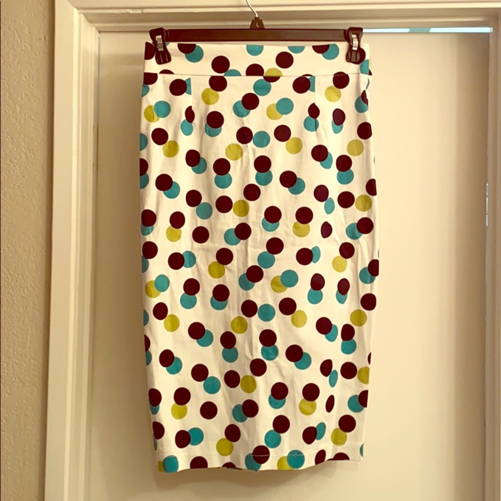 Bettie Page Bubble Print Skirt